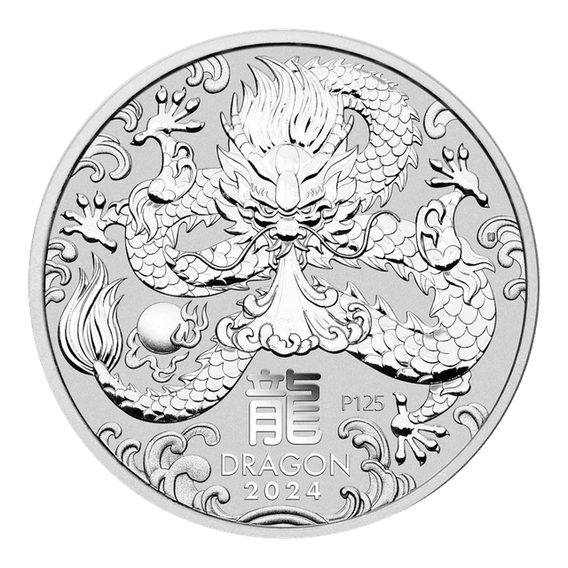 zilveren lunar 1 oz 2024